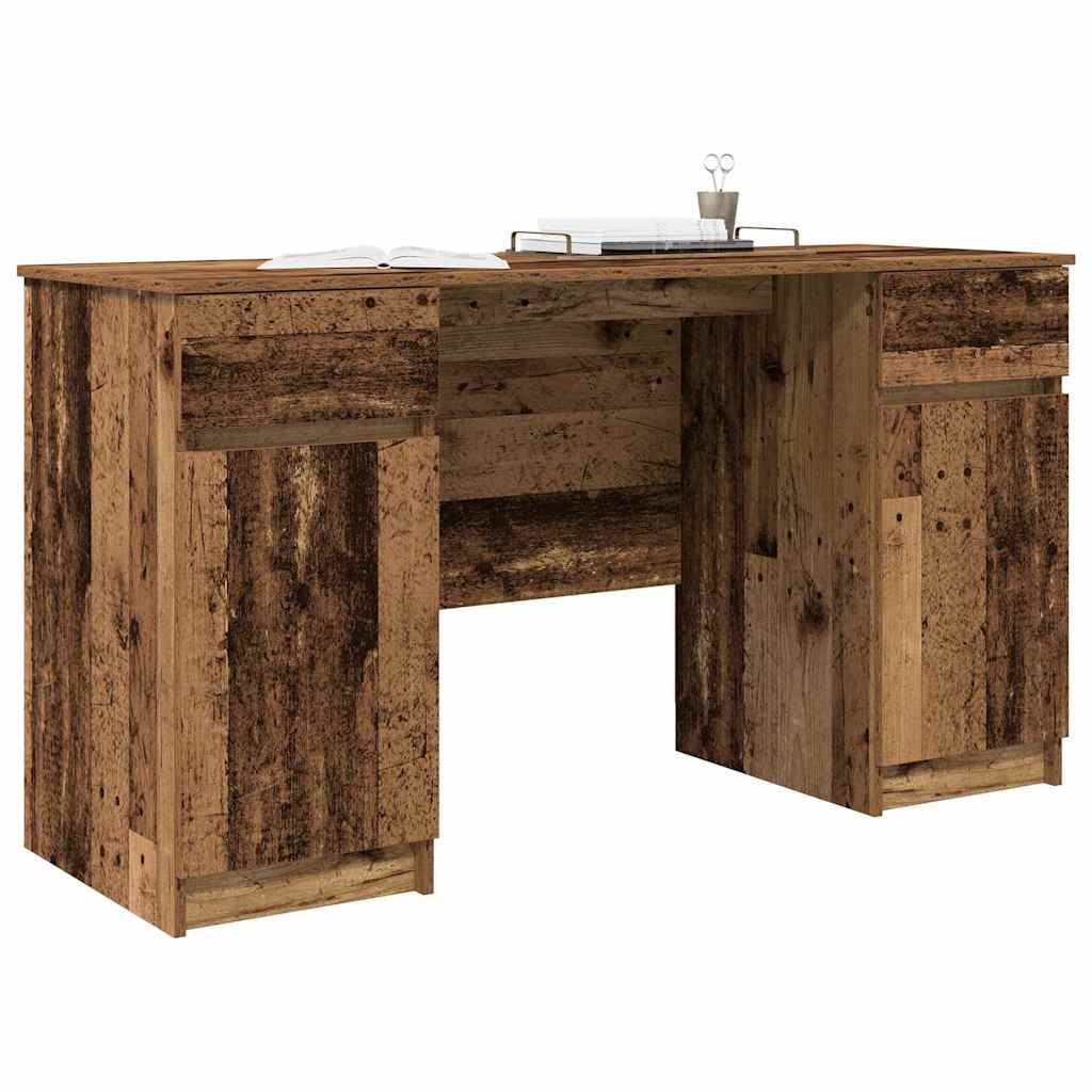 Bureau Bois ancien Bois d'ingénierie 140 x 49 x 76 cm