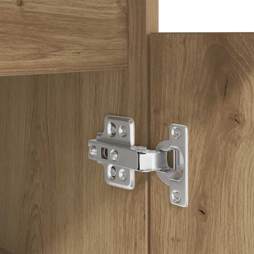 Bureau chêne artisanal 140 x 49 x 76 cm Bois d'ingénierie - XIOS