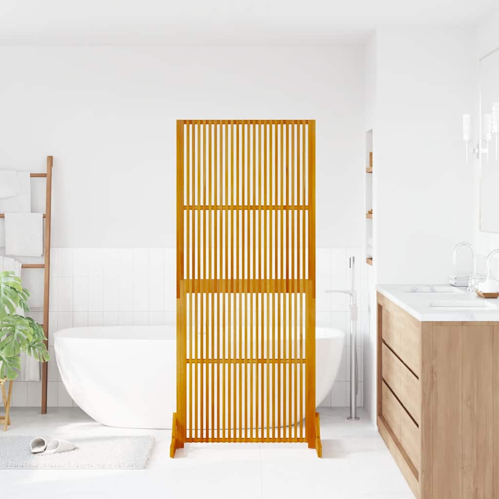Paravent d'intérieur/extérieur 180,5 cm en bois d'acacia massif - XIOS