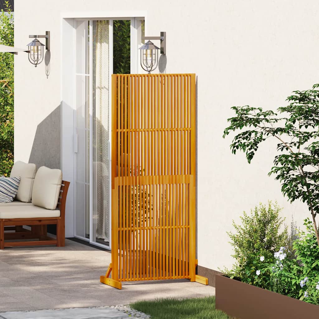 Paravent d'intérieur/extérieur 180,5 cm en bois d'acacia massif - XIOS