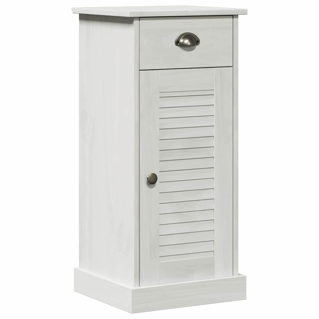 Ensemble de mobilier de salle de bain 4 pièces Blanc antique