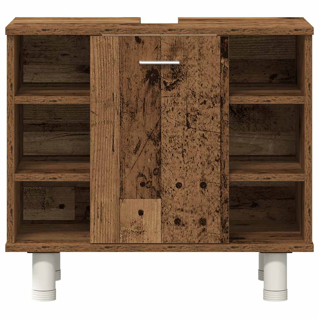 Ensemble de meubles salle de bain 3 pcs bois d'ingénierie
