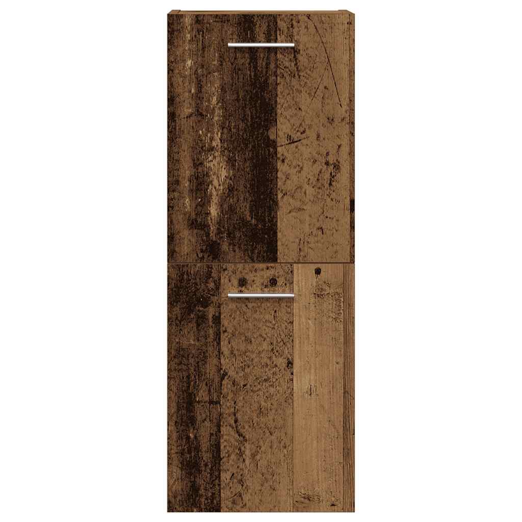 Ensemble de meubles salle de bain 4 pcs bois d'ingénierie