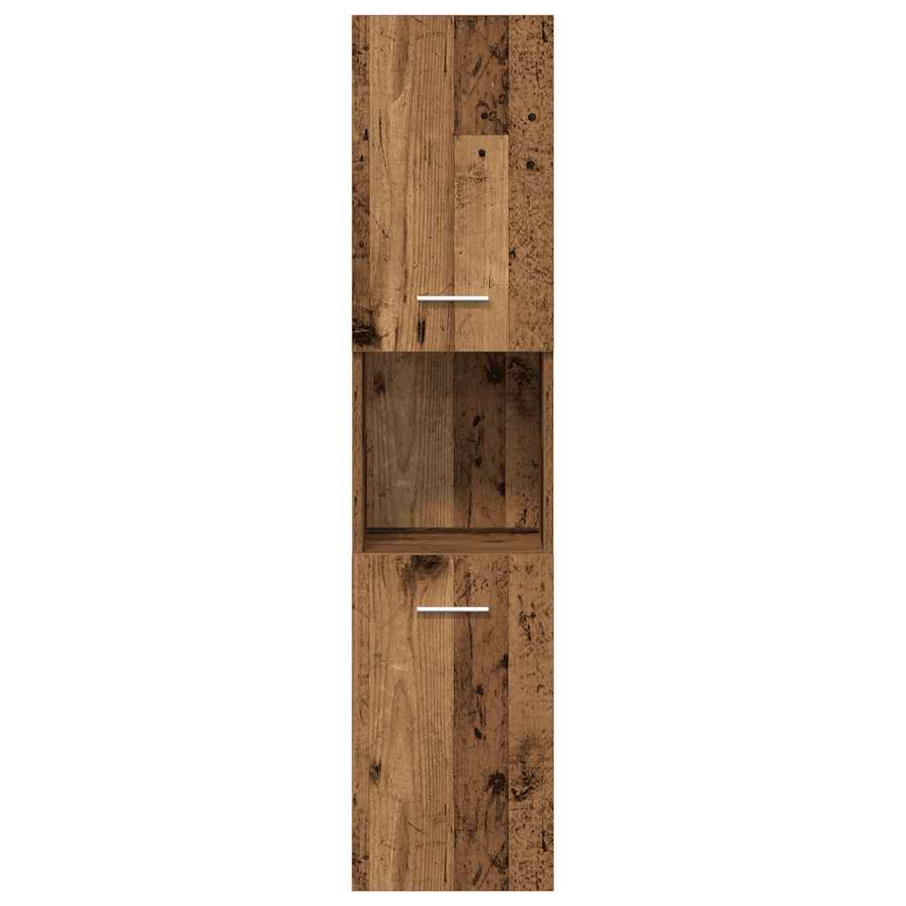 Ensemble de meubles salle de bain 3 pcs bois d'ingénierie