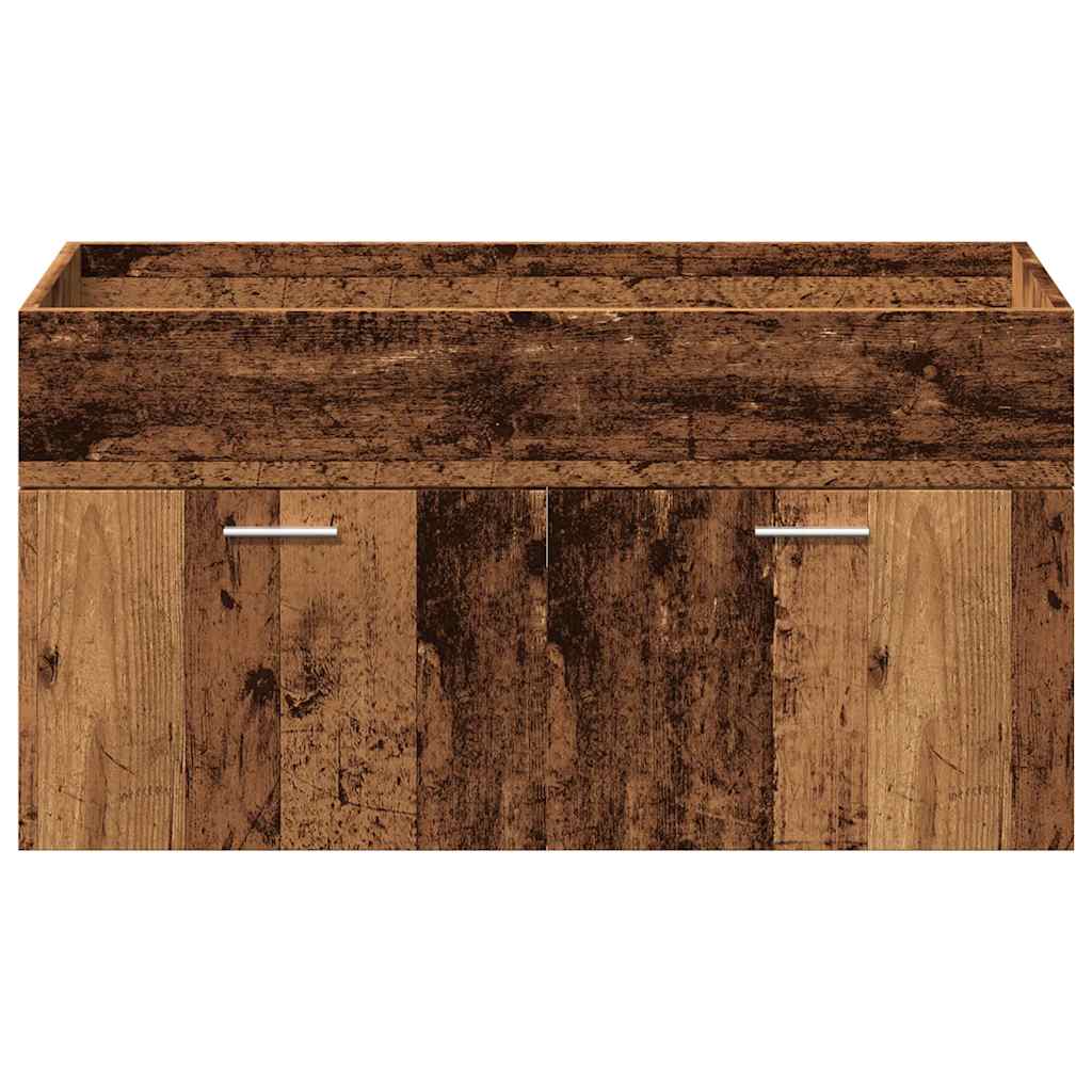 Ensemble de meubles salle de bain 4 pcs bois d'ingénierie