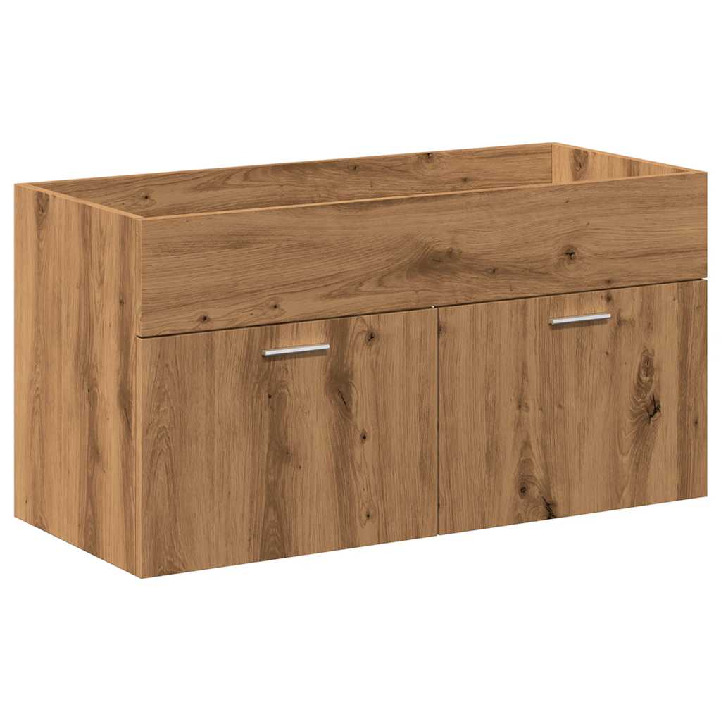 Ensemble de meubles salle de bain 4 pcs bois d'ingénierie