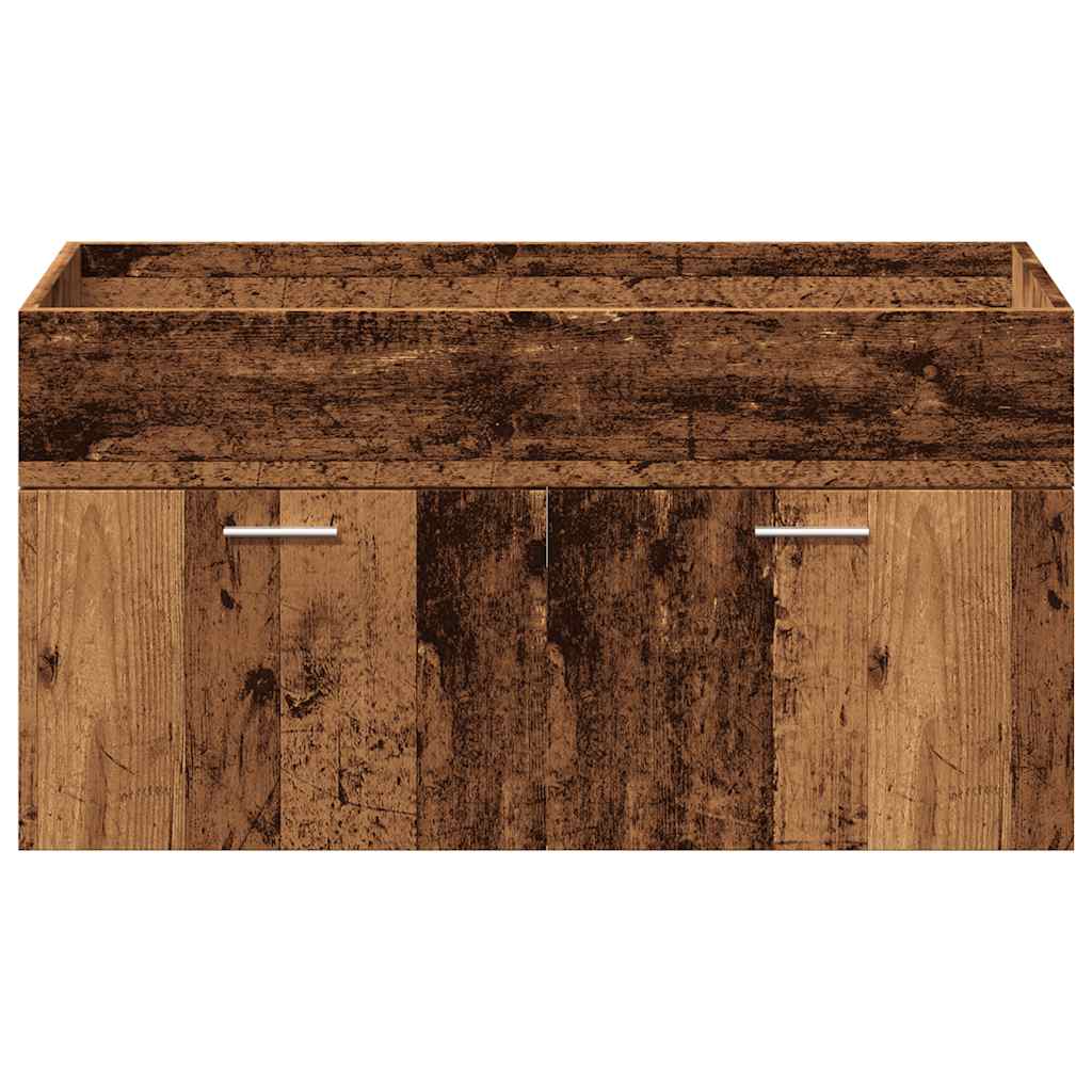 Ensemble de meubles salle de bain 4 pcs bois d'ingénierie