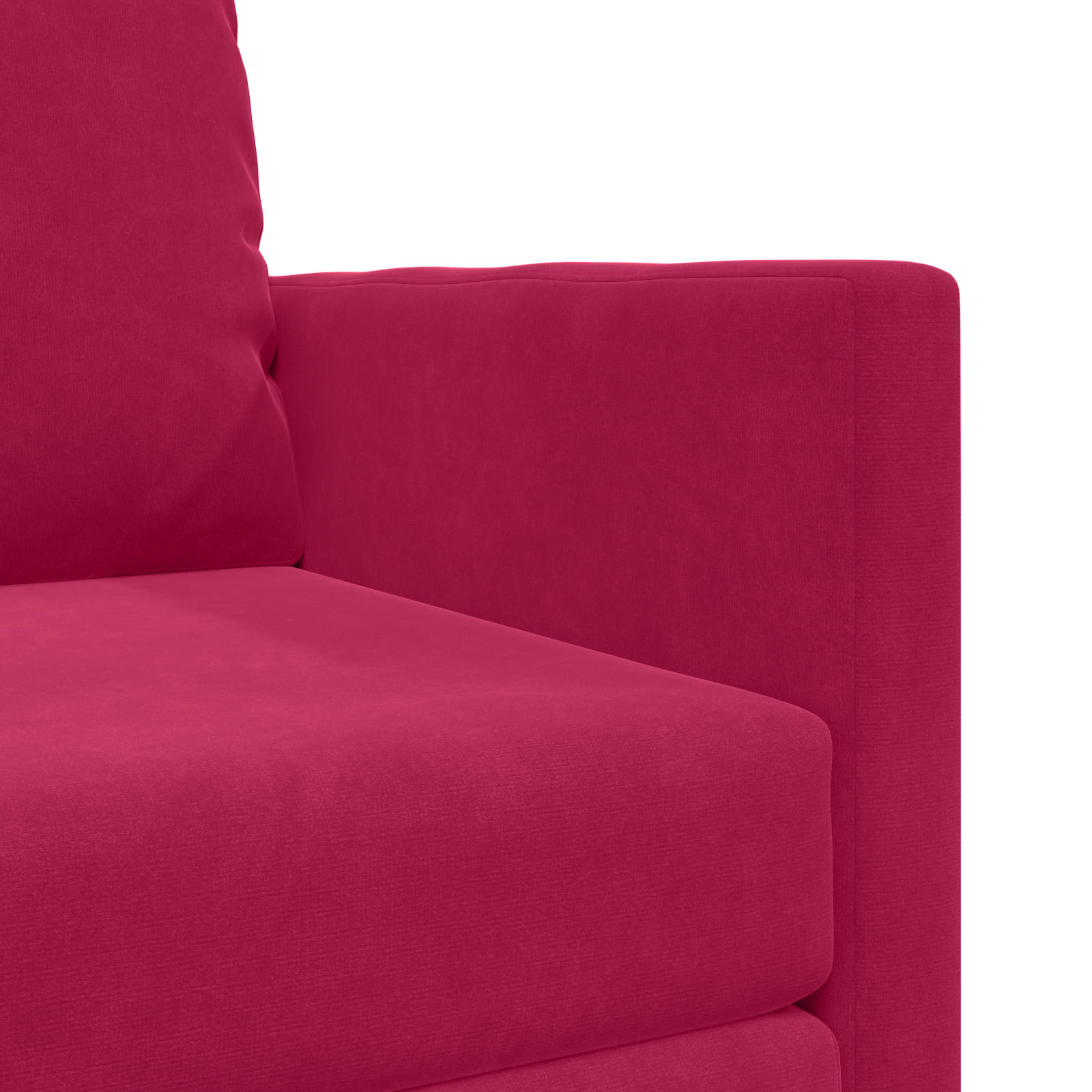 Canapé-Lit Bordeaux 74 x 77 x 81 cm Velours