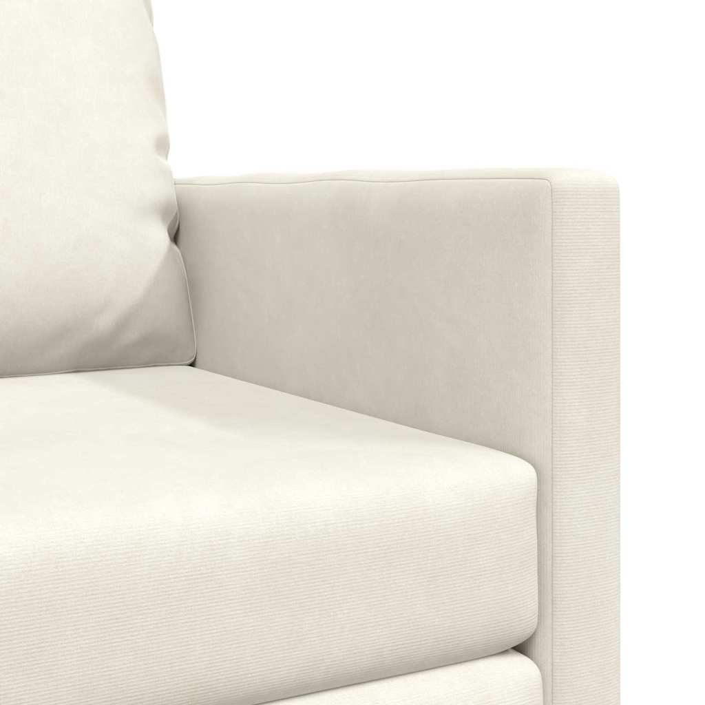 Canapé-Lit 60cm Crème Velours - XIOS