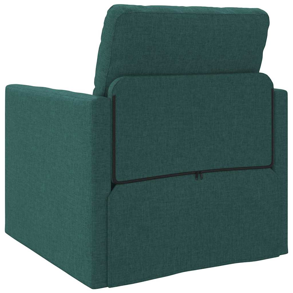 Canapé-Lit Vert foncé 74 x 77 x 81 cm Velours - XIOS