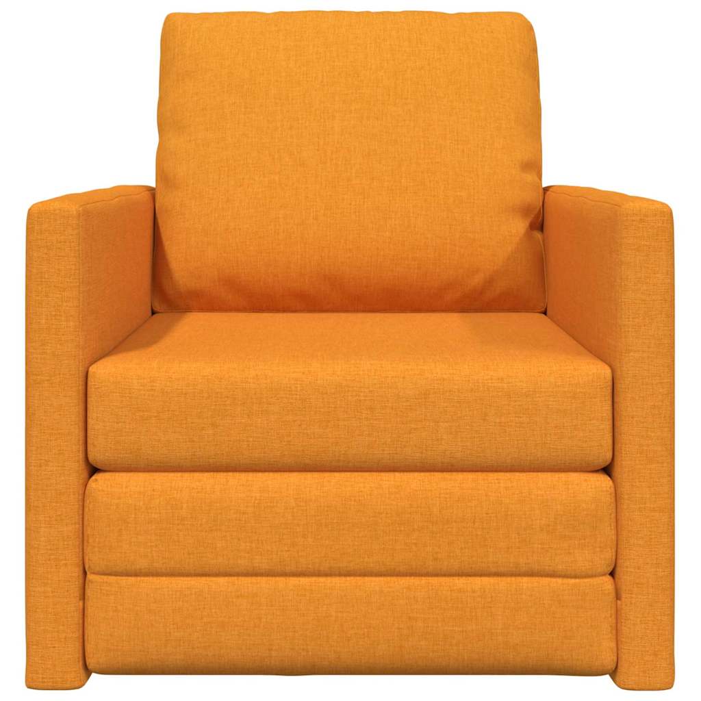 Canapé-Lit Jaune foncé 74 x 77 x 81 cm Velours - XIOS