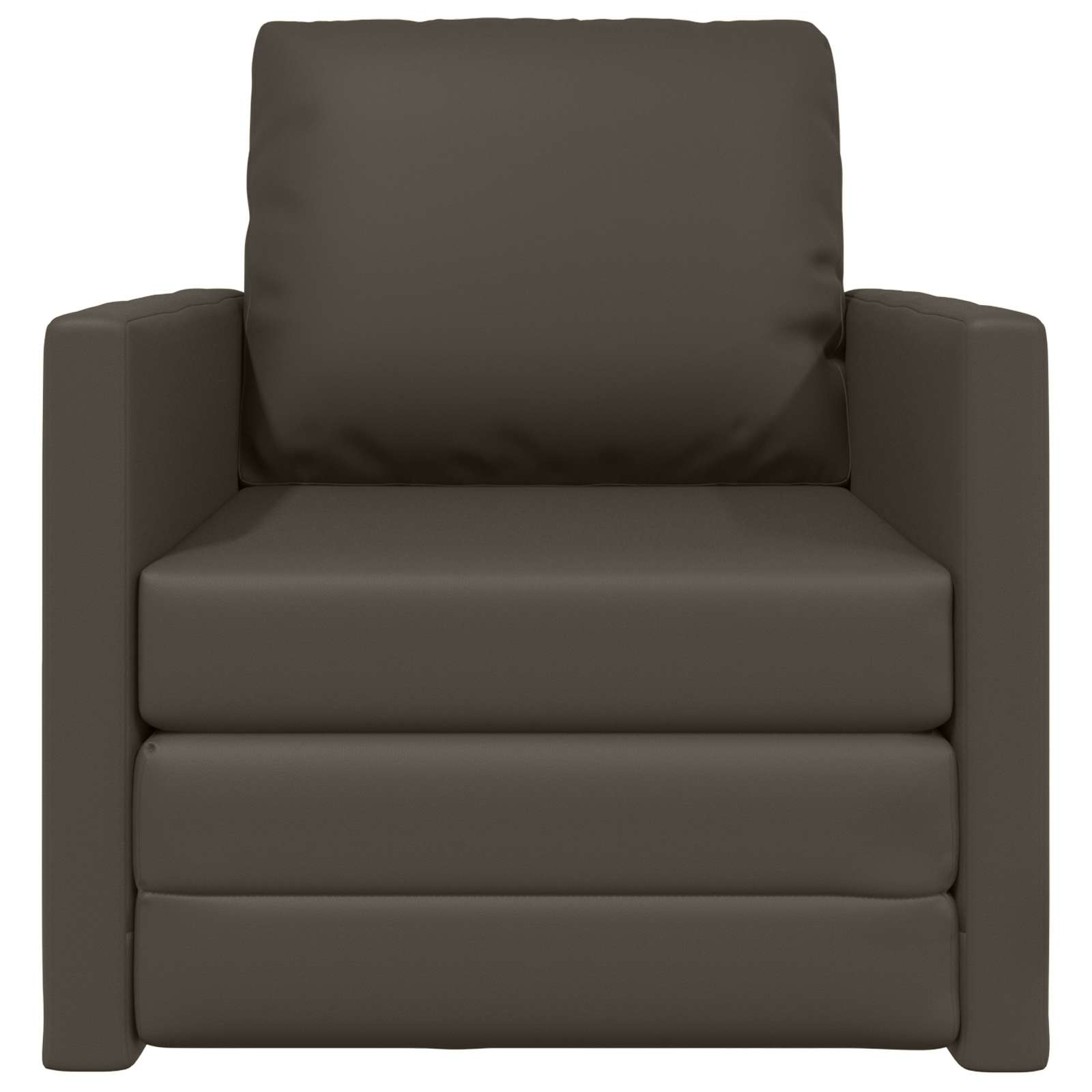 Canapé-Lit 60cm Gris Simili cuir - XIOS