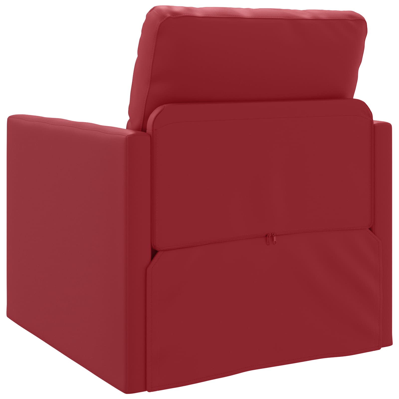 Canapé-Lit 60cm Bordeaux Simili cuir - XIOS