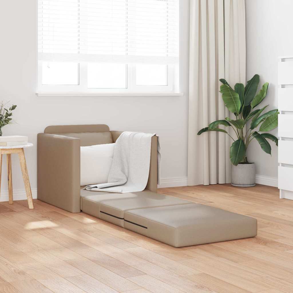 Sofa Lit de Sol Cappuccino 74 x 77 x 81 cm Faux cuir - XIOS