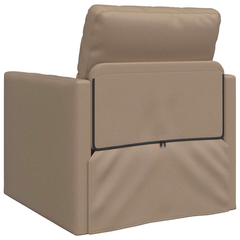 Sofa Lit de Sol Cappuccino 74 x 77 x 81 cm Faux cuir - XIOS