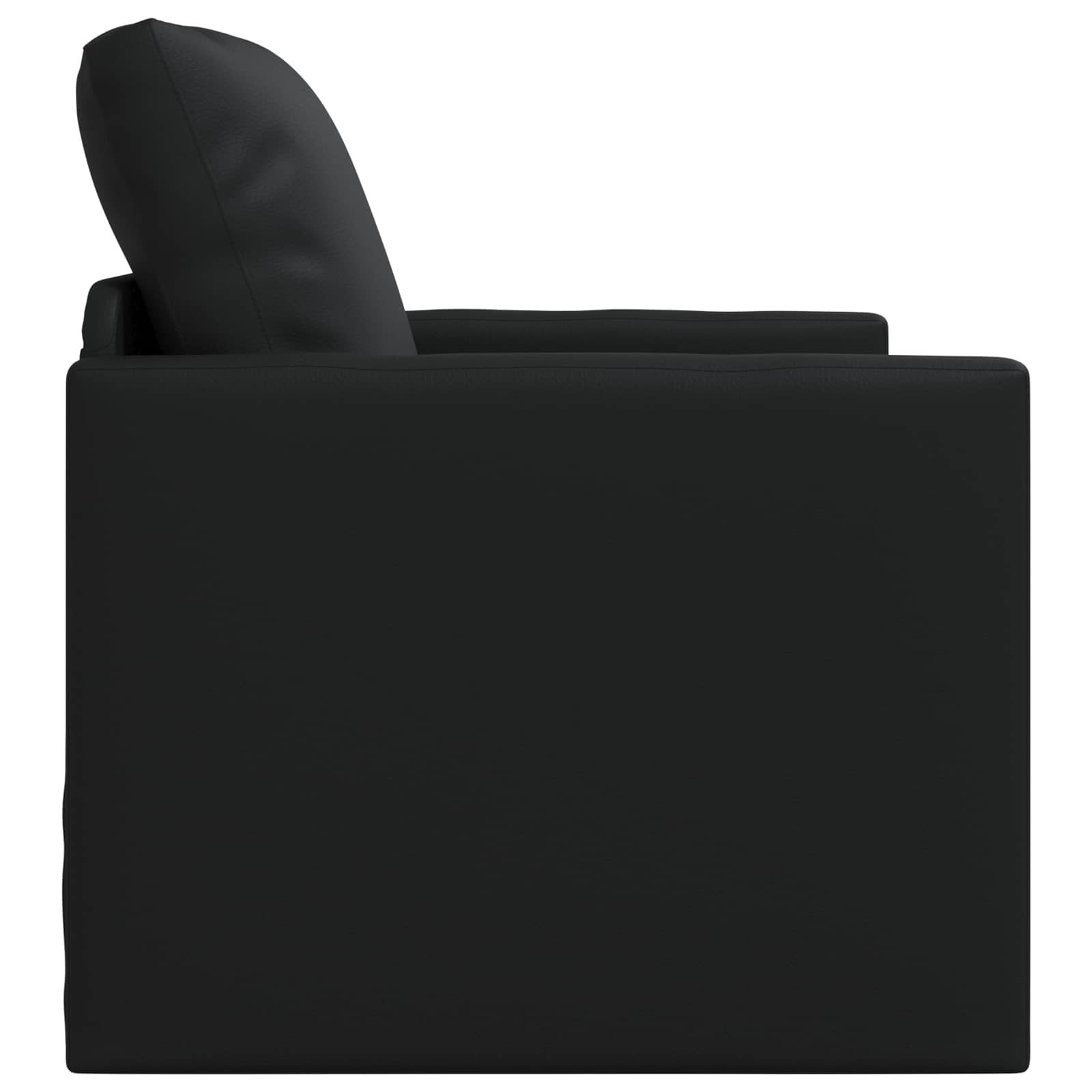 Canapé-Lit Noir 74 x 77 x 81 cm Simili cuir