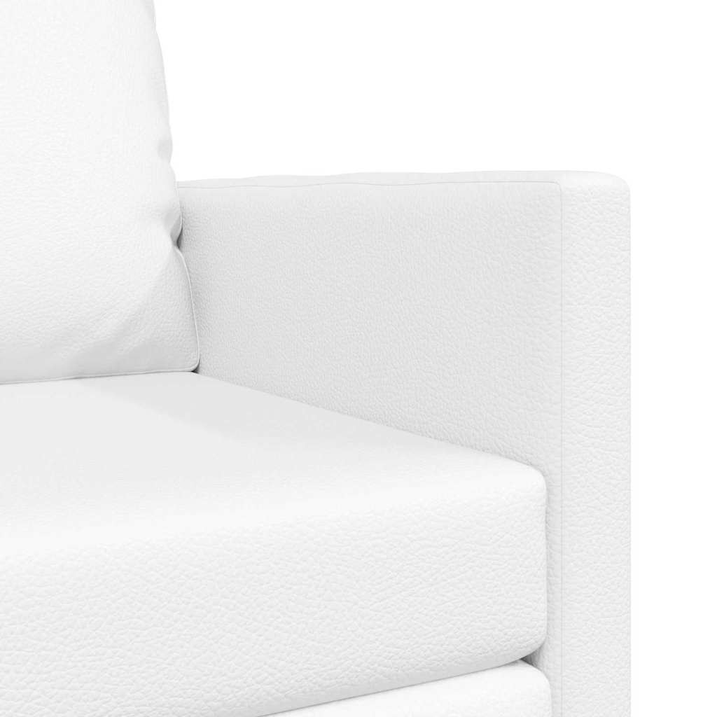 Sofa Lit de Sol avec coussin Blanc 74 x 77 x 81 cm Faux cuir - XIOS