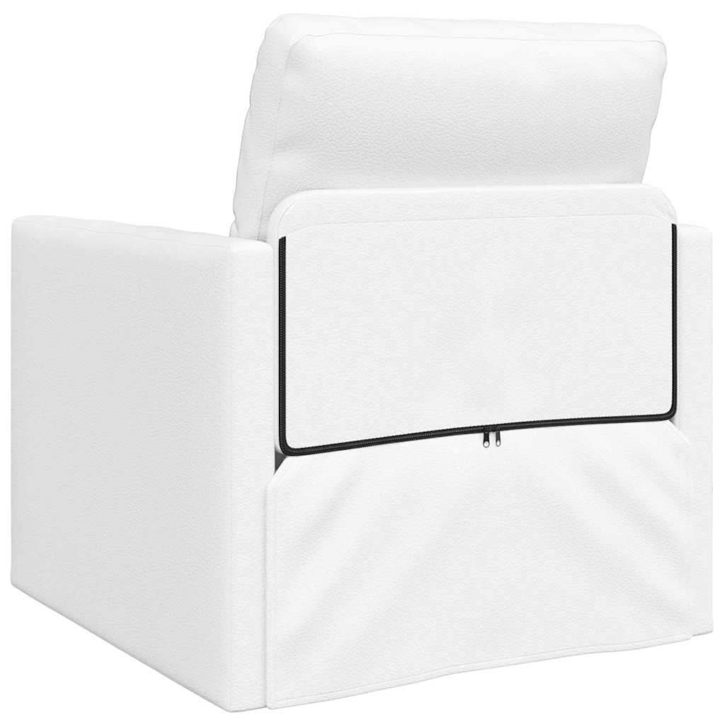 Canapé-Lit 60cm Blanc Simili cuir - XIOS