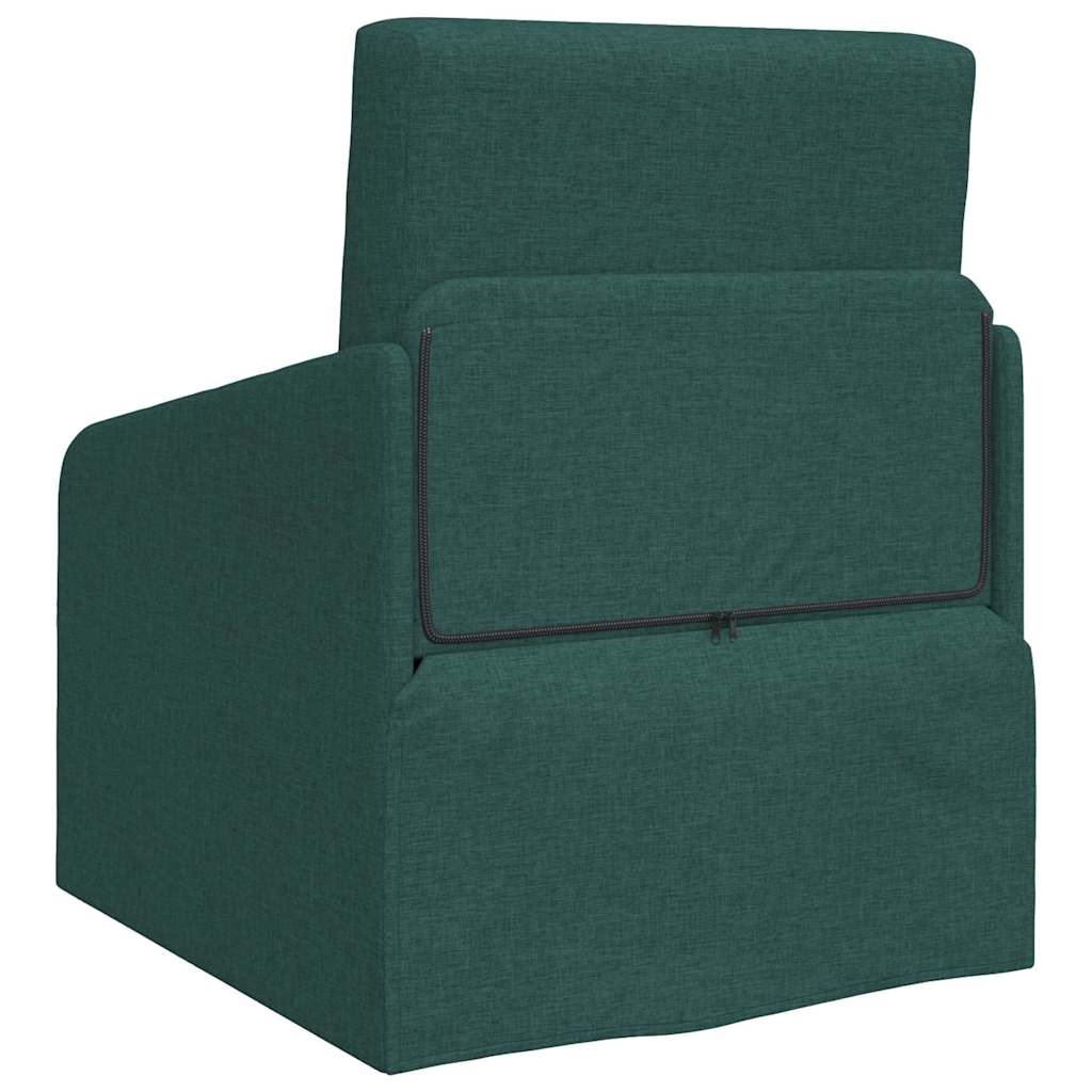 Canapé-Lit Vert foncé 65 x 80 x 83 cm Velours - XIOS