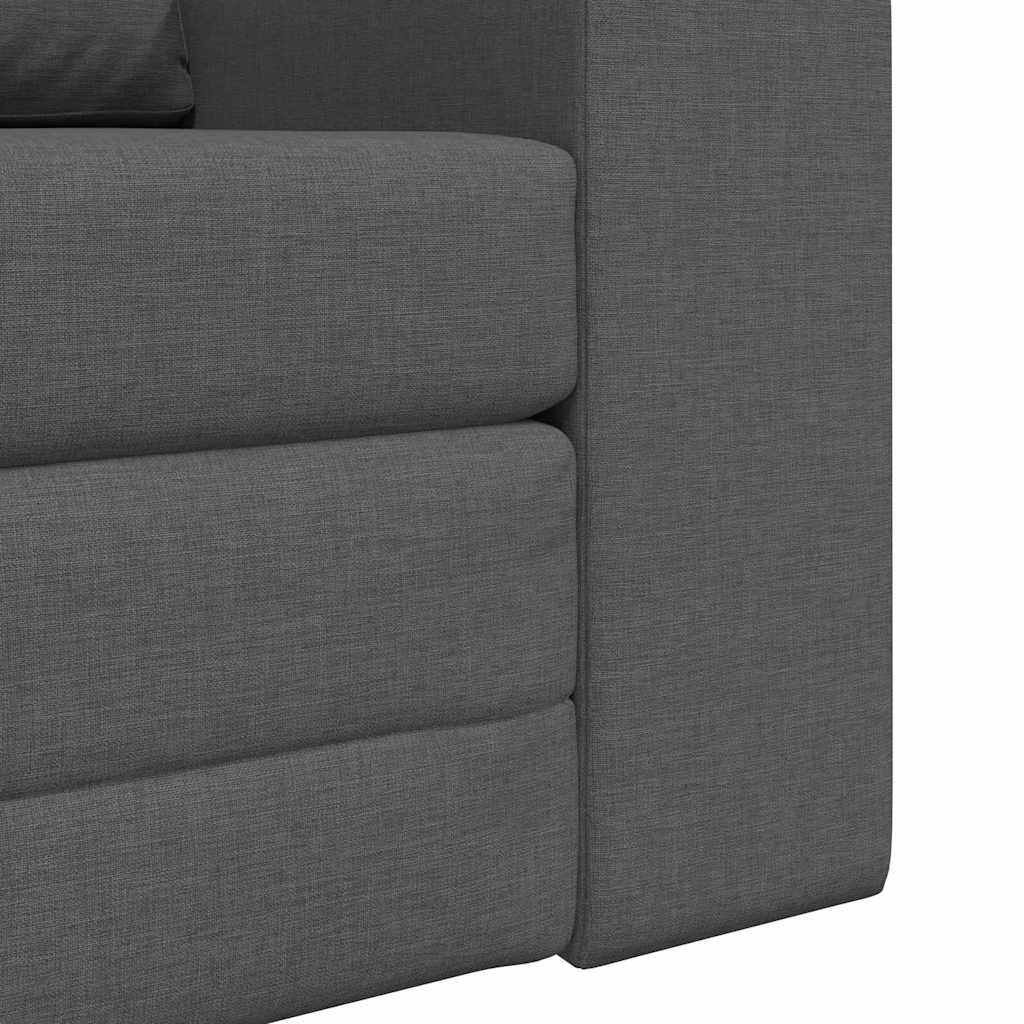 Canapé-Lit Gris foncé 98 x 71 x 83 cm tissu - XIOS