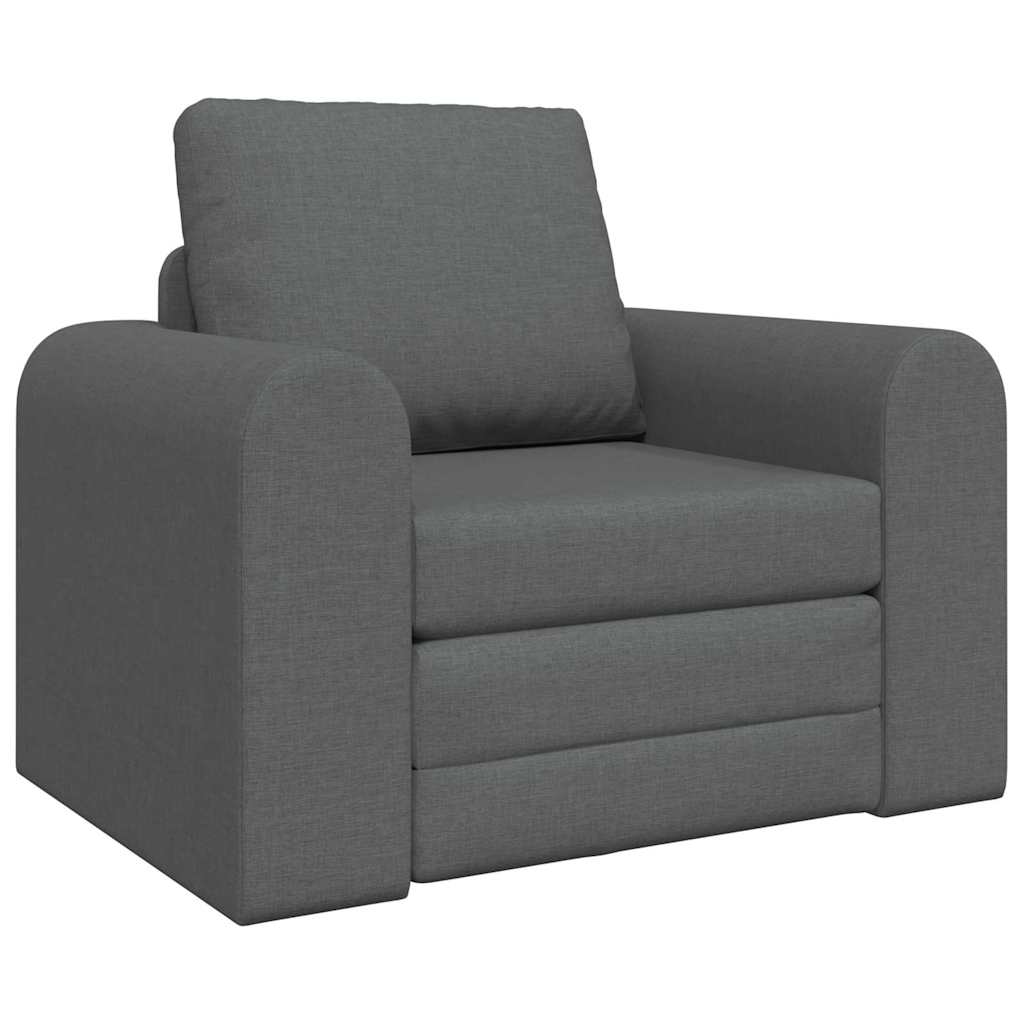 Canapé-Lit Gris foncé 98 x 71 x 83 cm tissu - XIOS