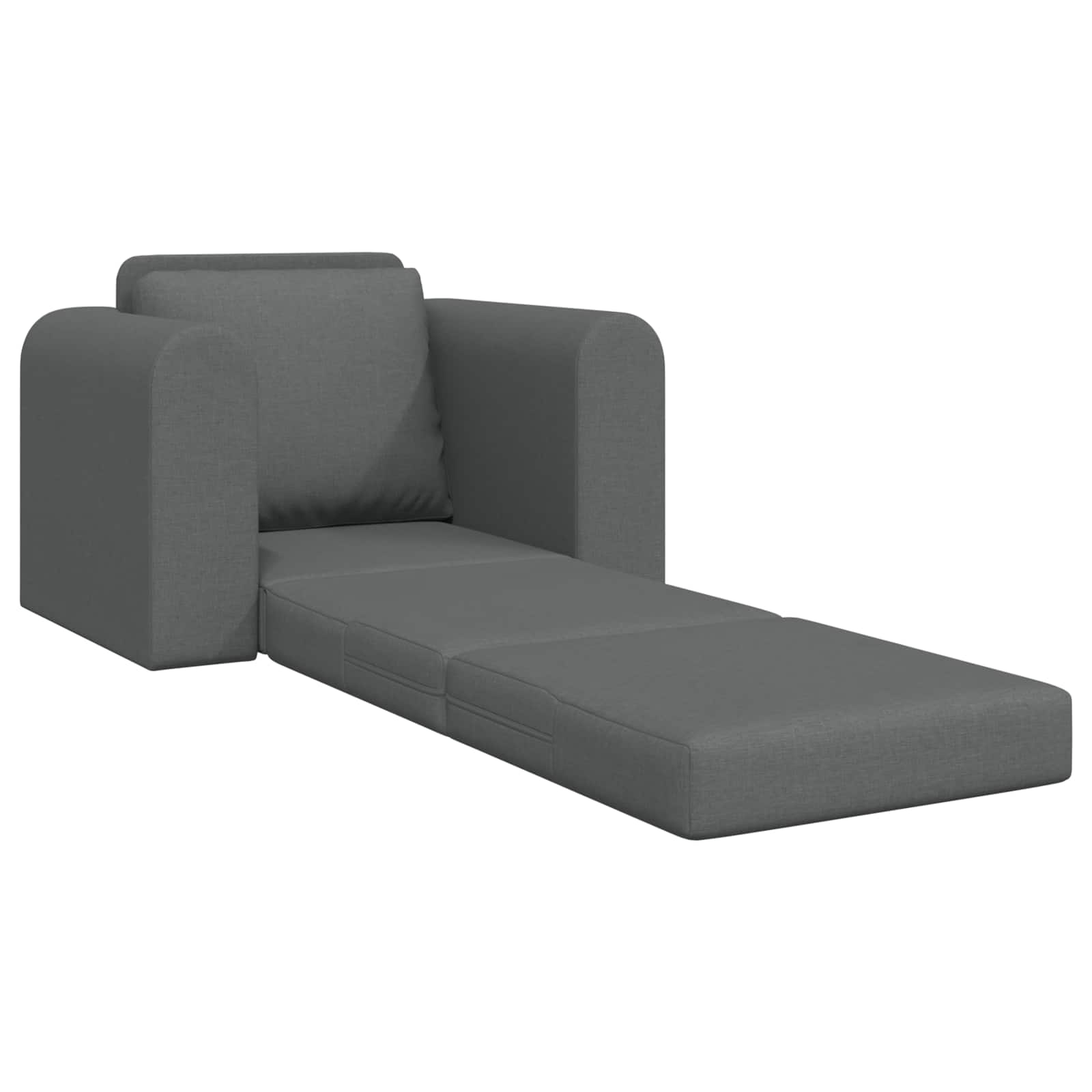 Canapé-Lit Gris foncé 98 x 71 x 83 cm tissu - XIOS