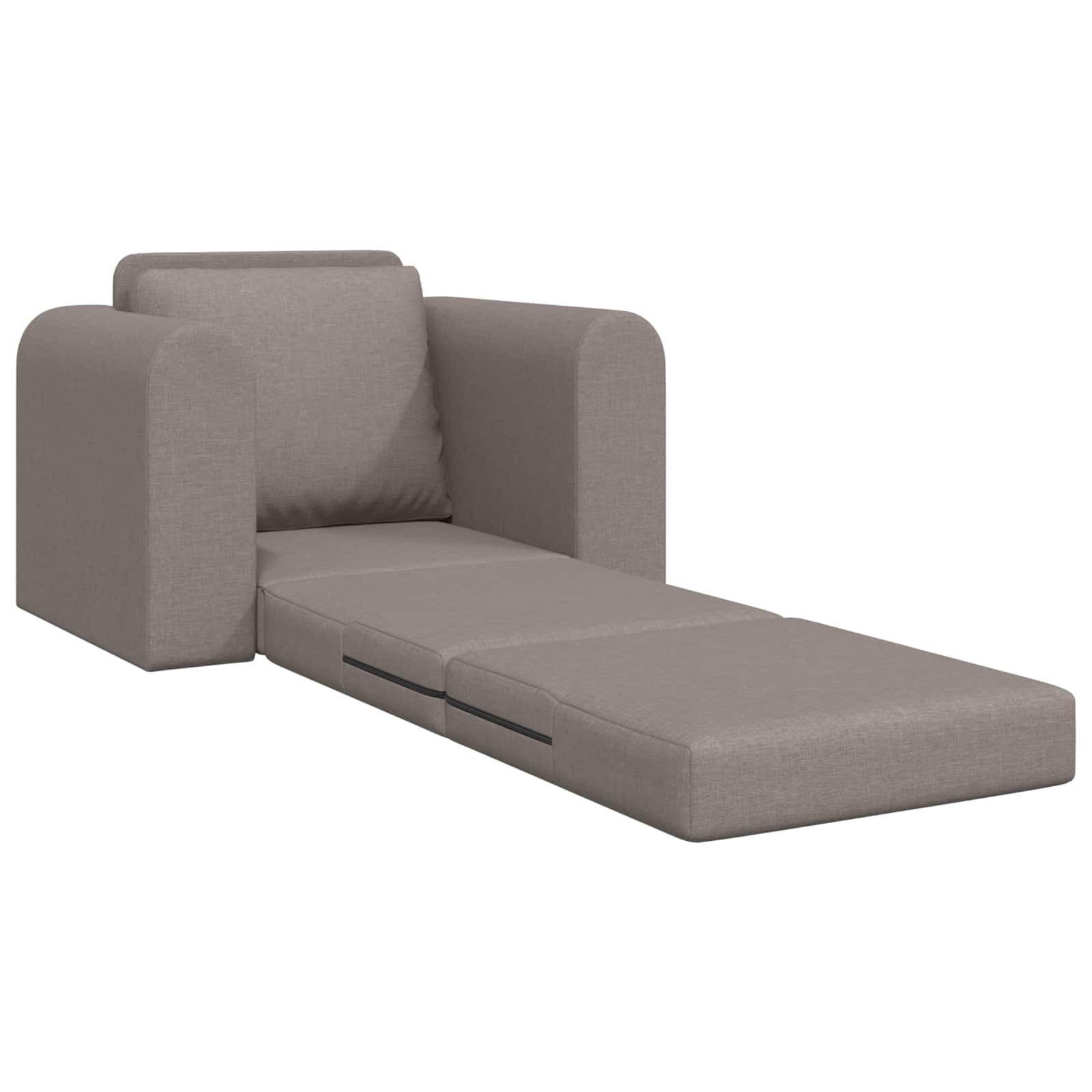 Canapé-Lit Taupe 98 x 71 x 83 cm tissu - XIOS