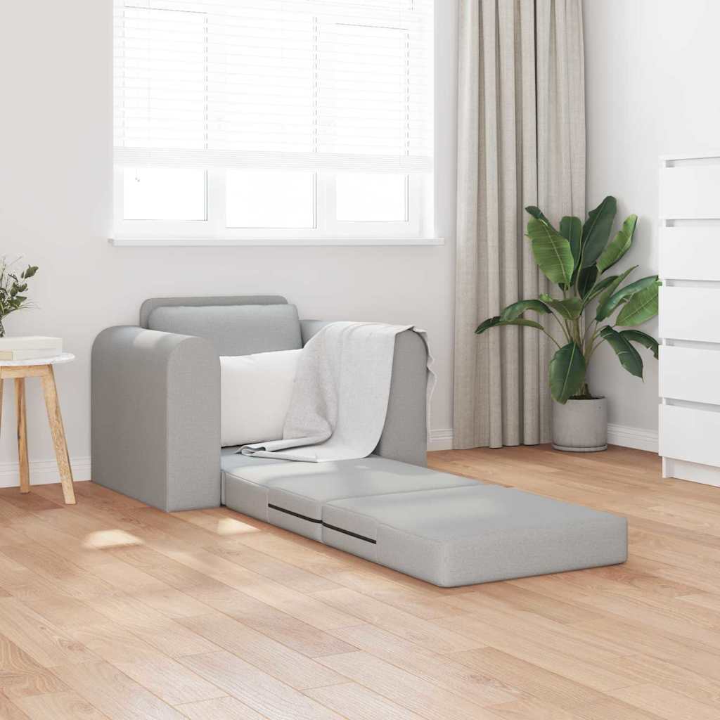 Canapé-Lit Gris nuage 98 x 71 x 83 cm tissu - XIOS