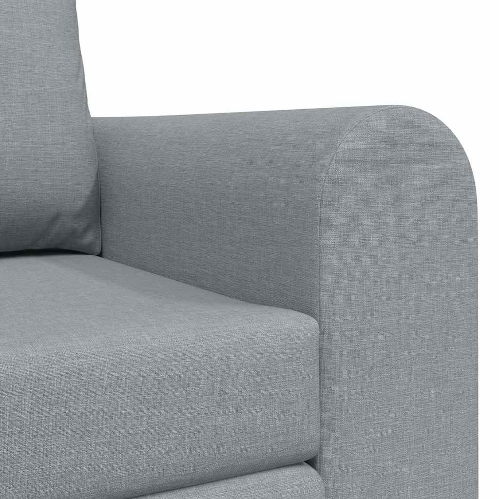 Canapé-Lit 60cm Gris clair tissu - XIOS