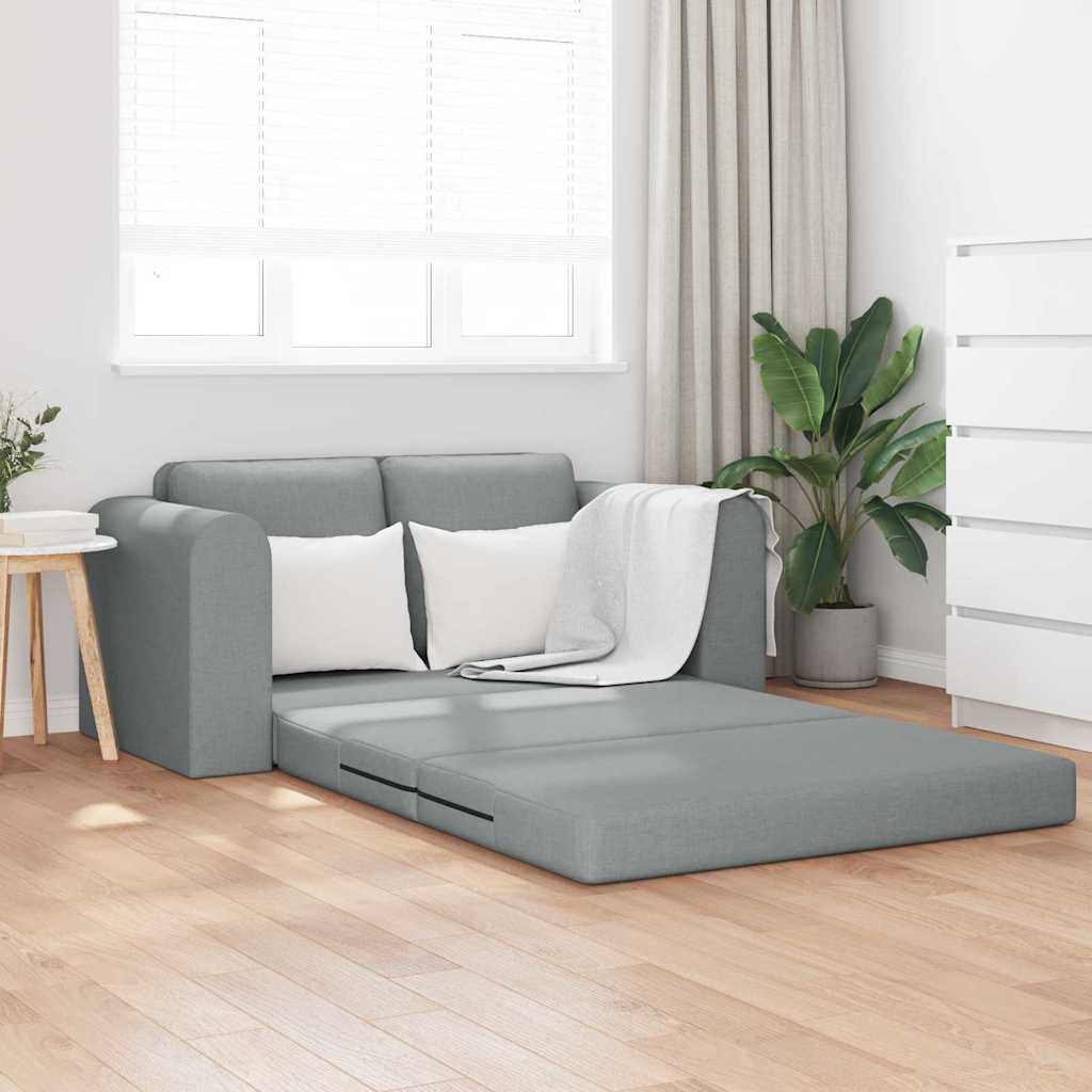 Canapé-Lit 60cm Gris clair tissu - XIOS