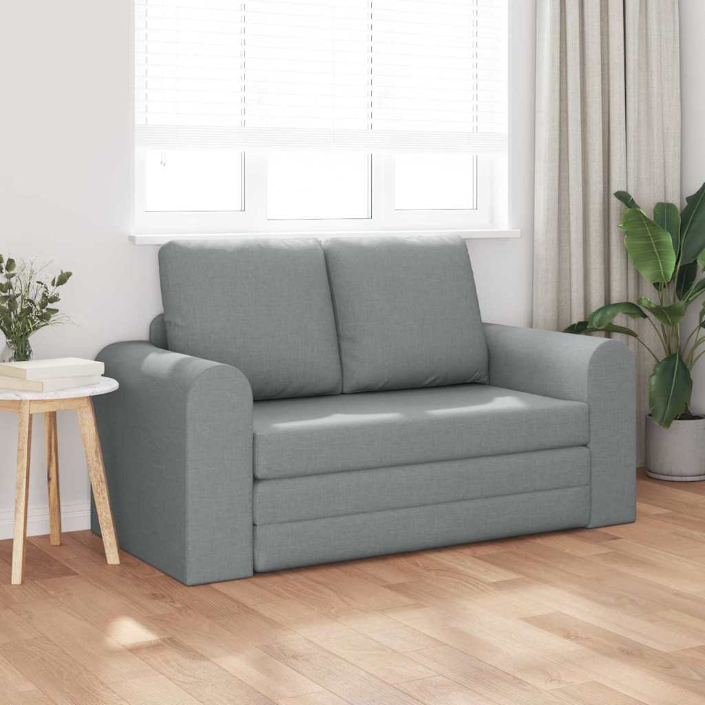 Canapé-Lit 60cm Gris clair tissu - XIOS
