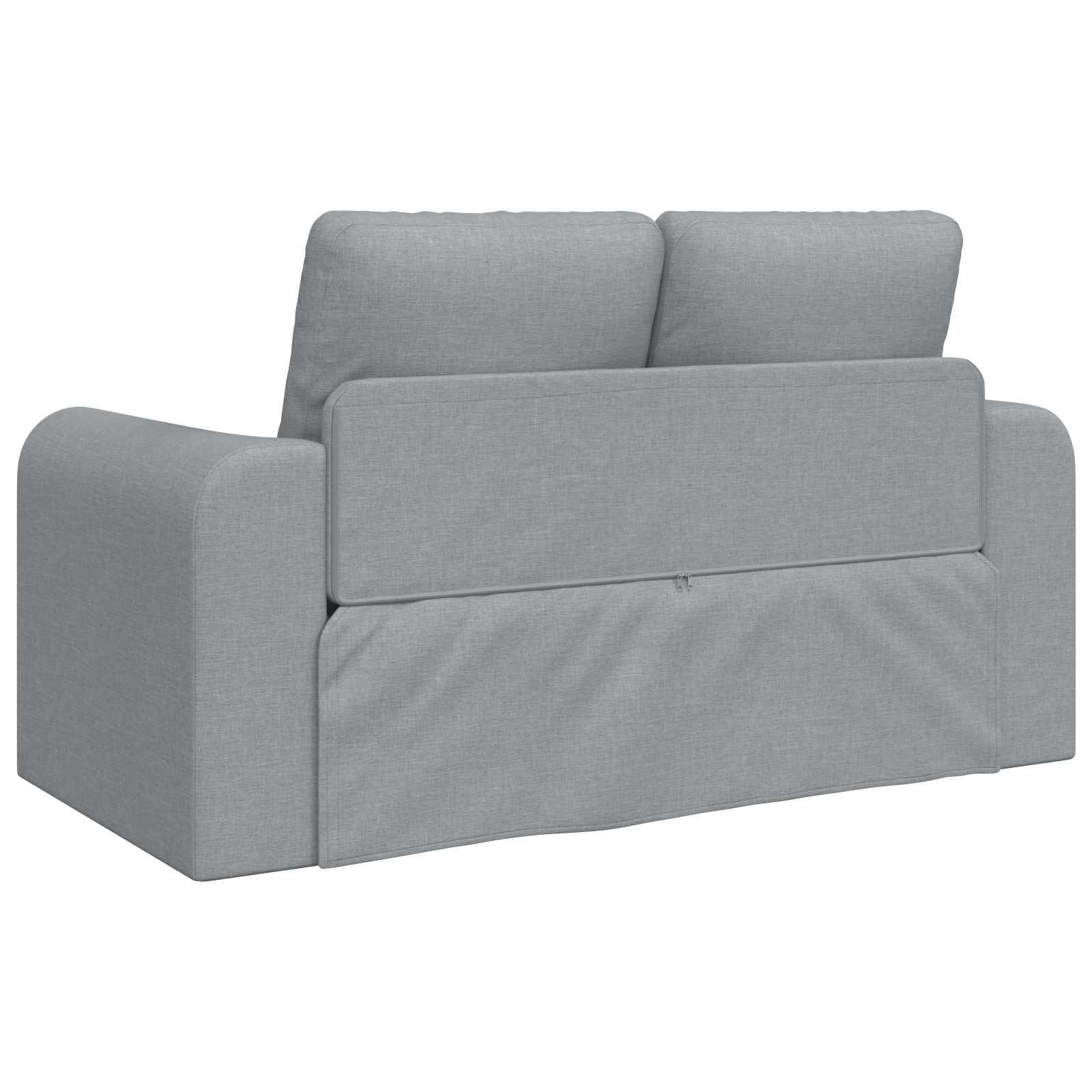 Canapé-Lit Gris clair 148 x 71 x 83 cm tissu
