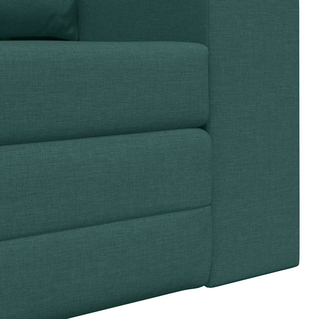 Canapé-Lit 60cm Vert foncé tissu - XIOS
