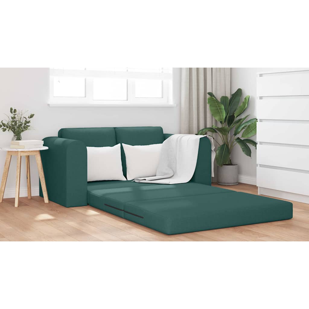 Canapé-Lit 60cm Vert foncé tissu - XIOS