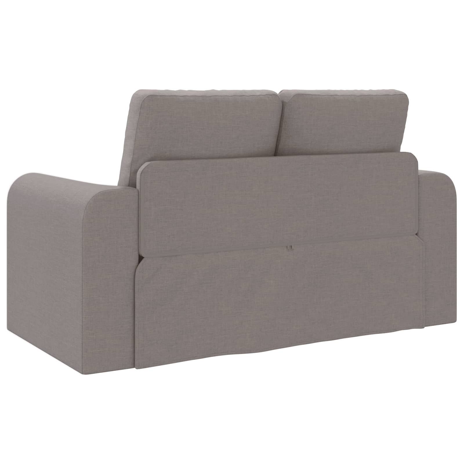 Canapé-Lit Taupe 148 x 71 x 83 cm tissu