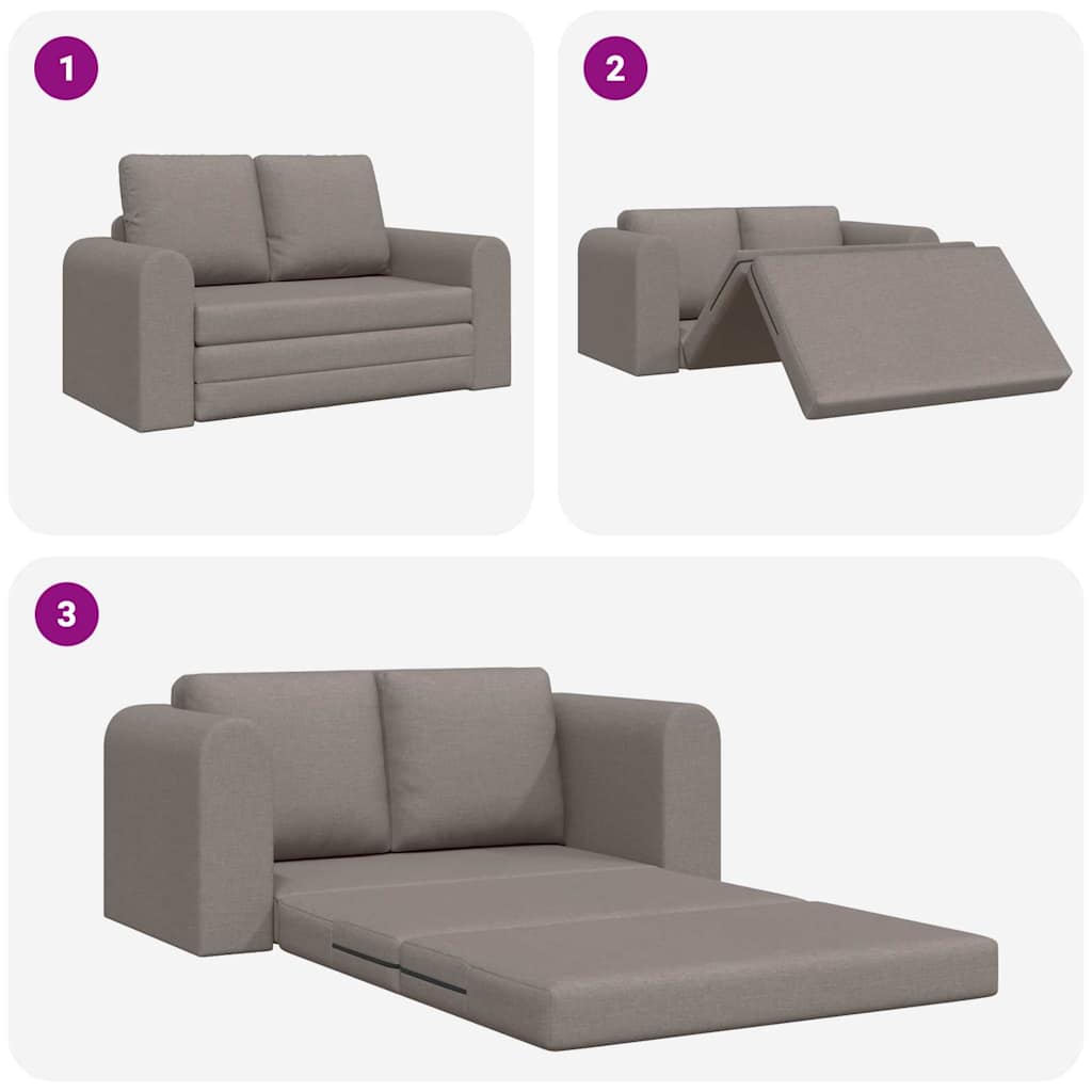 Canapé-Lit 60cm Taupe tissu - XIOS
