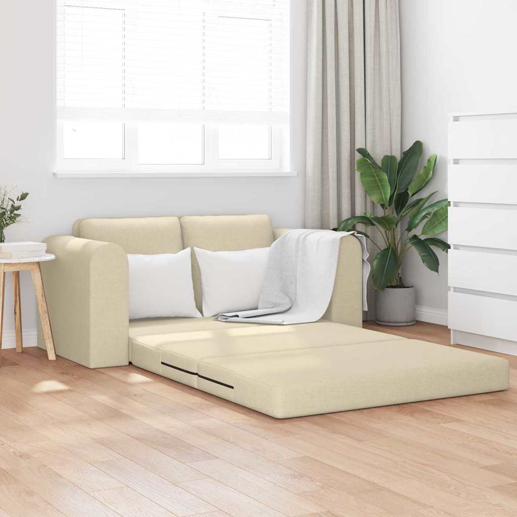 Canapé-Lit 60cm Crème tissu - XIOS