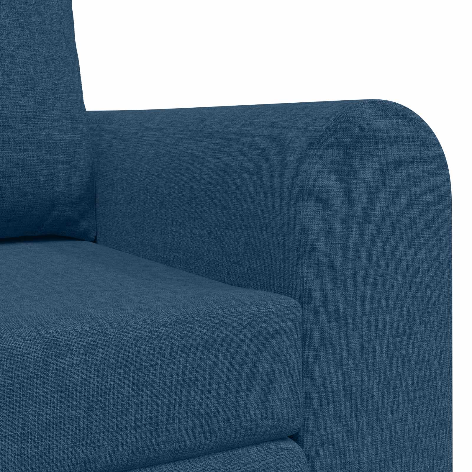 Canapé-Lit Bleu 148 x 71 x 83 cm tissu
