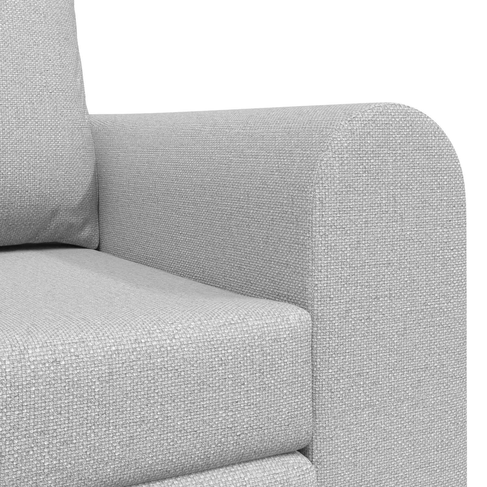 Canapé-Lit 60cm Gris nuage tissu - XIOS