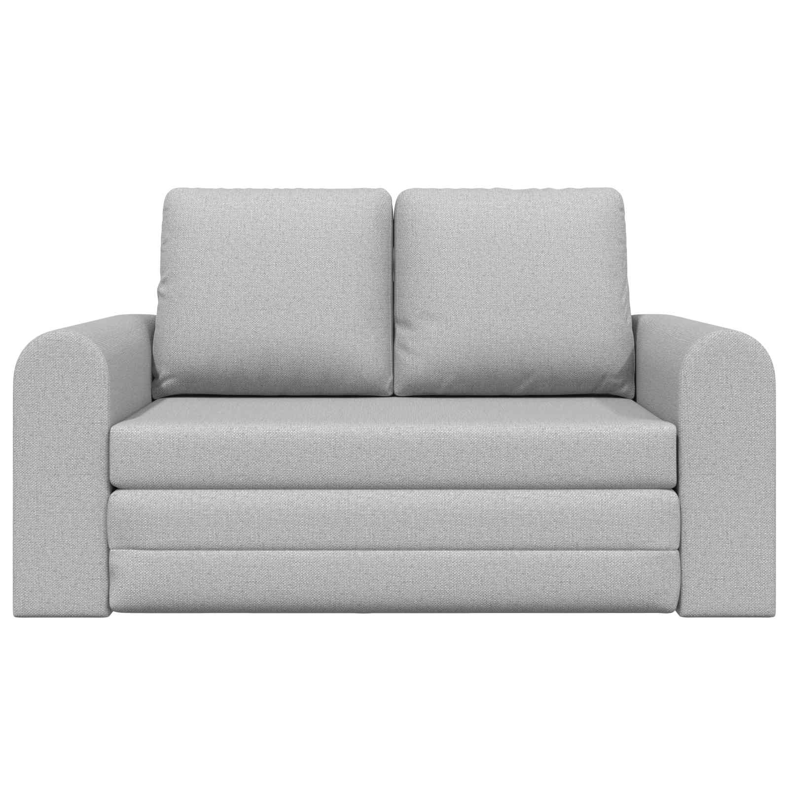 Canapé-Lit 60cm Gris nuage tissu - XIOS