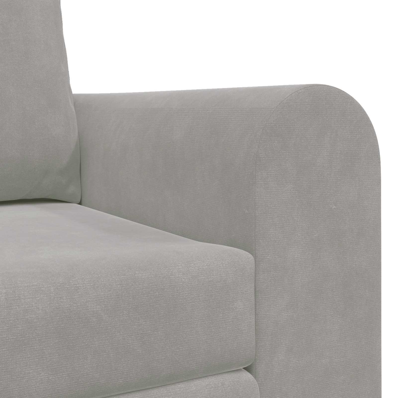 Canapé-Lit Gris clair 148 x 71 x 83 cm Velours