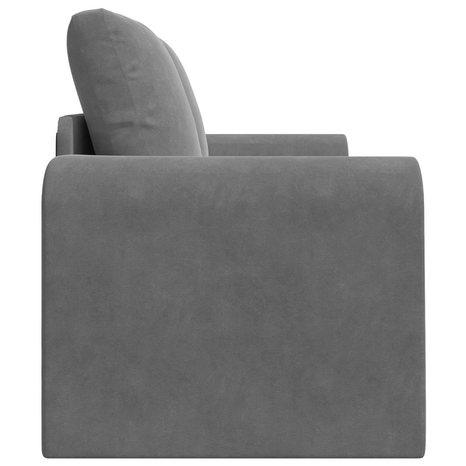 Canapé-Lit Gris foncé 148 x 71 x 83 cm Velours