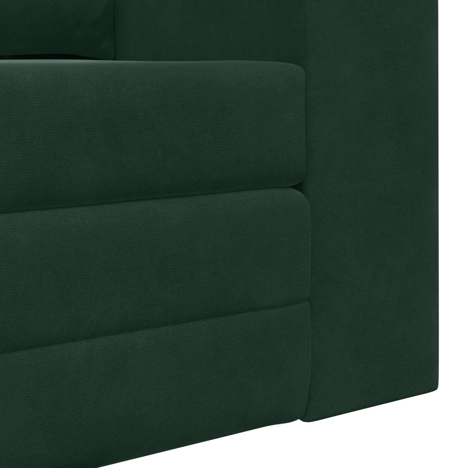 Canapé-Lit Vert foncé 148 x 71 x 83 cm Velours