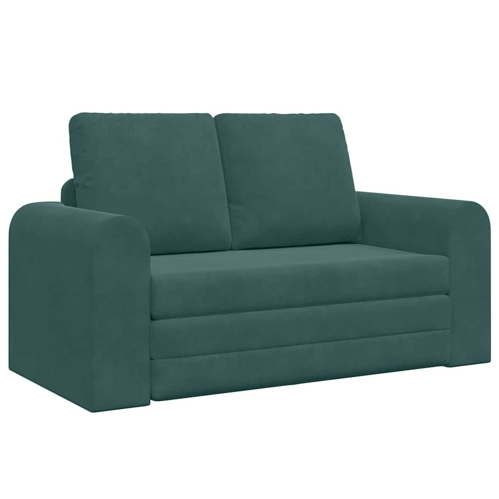 Canapé-Lit 60cm Vert foncé Velours - XIOS