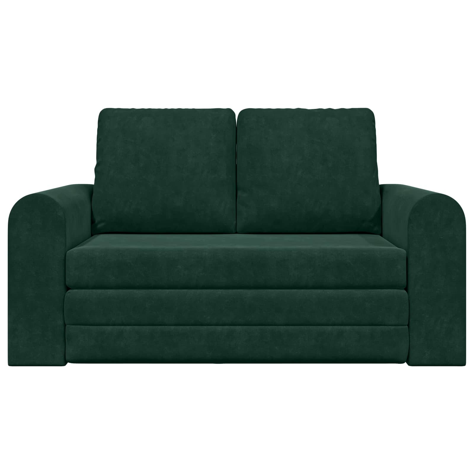 Canapé-Lit Vert foncé 148 x 71 x 83 cm Velours