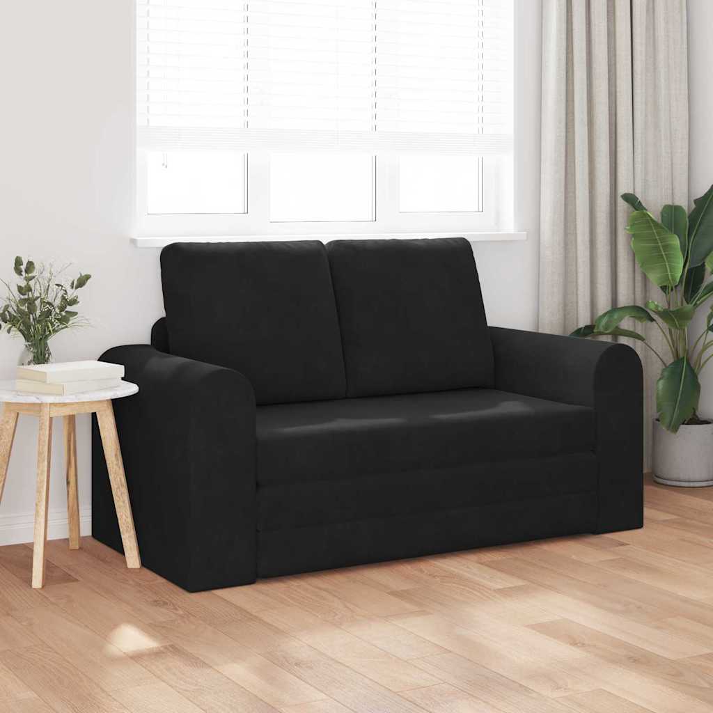 Canapé-Lit 60cm Noir Velours - XIOS