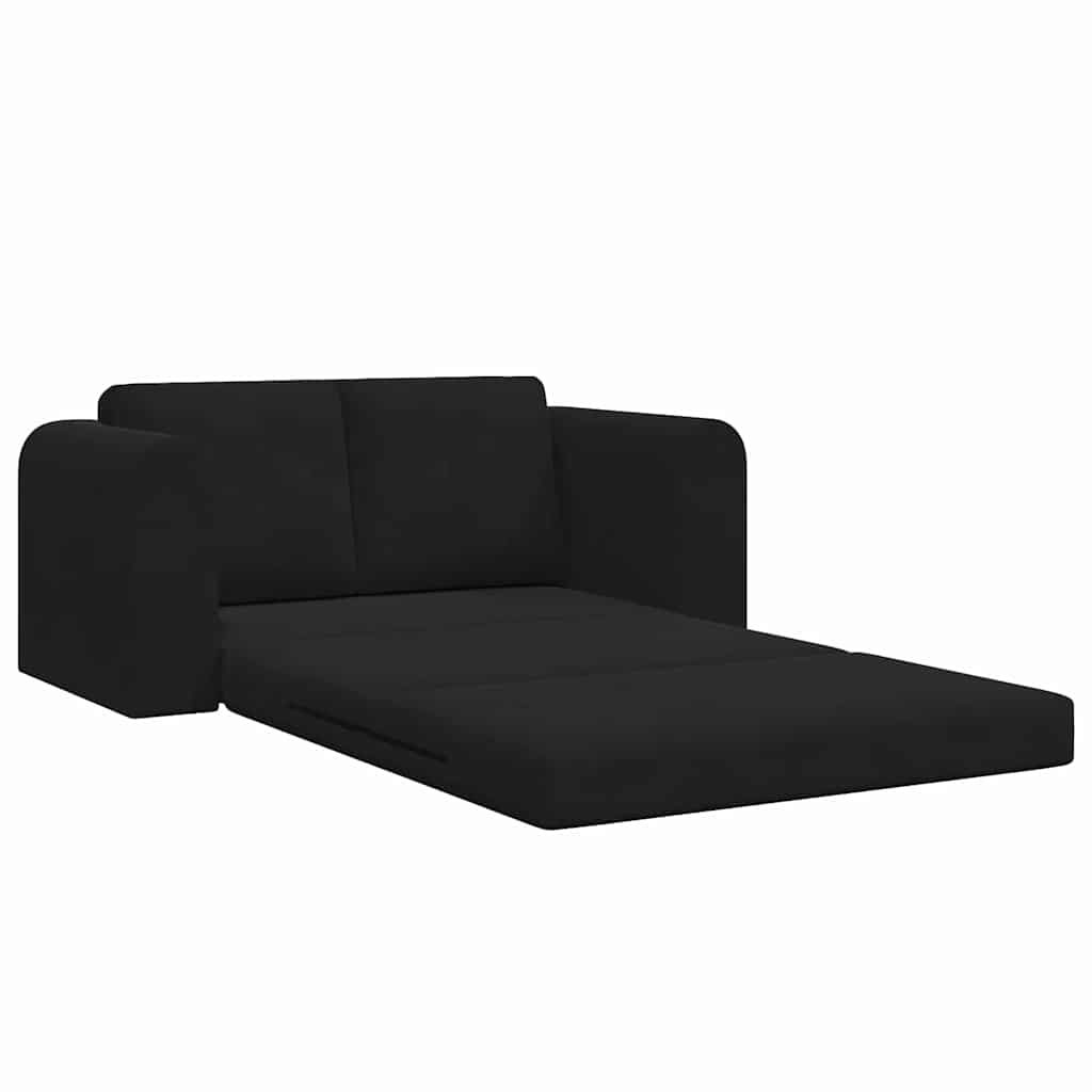 Canapé-Lit 60cm Noir Velours - XIOS