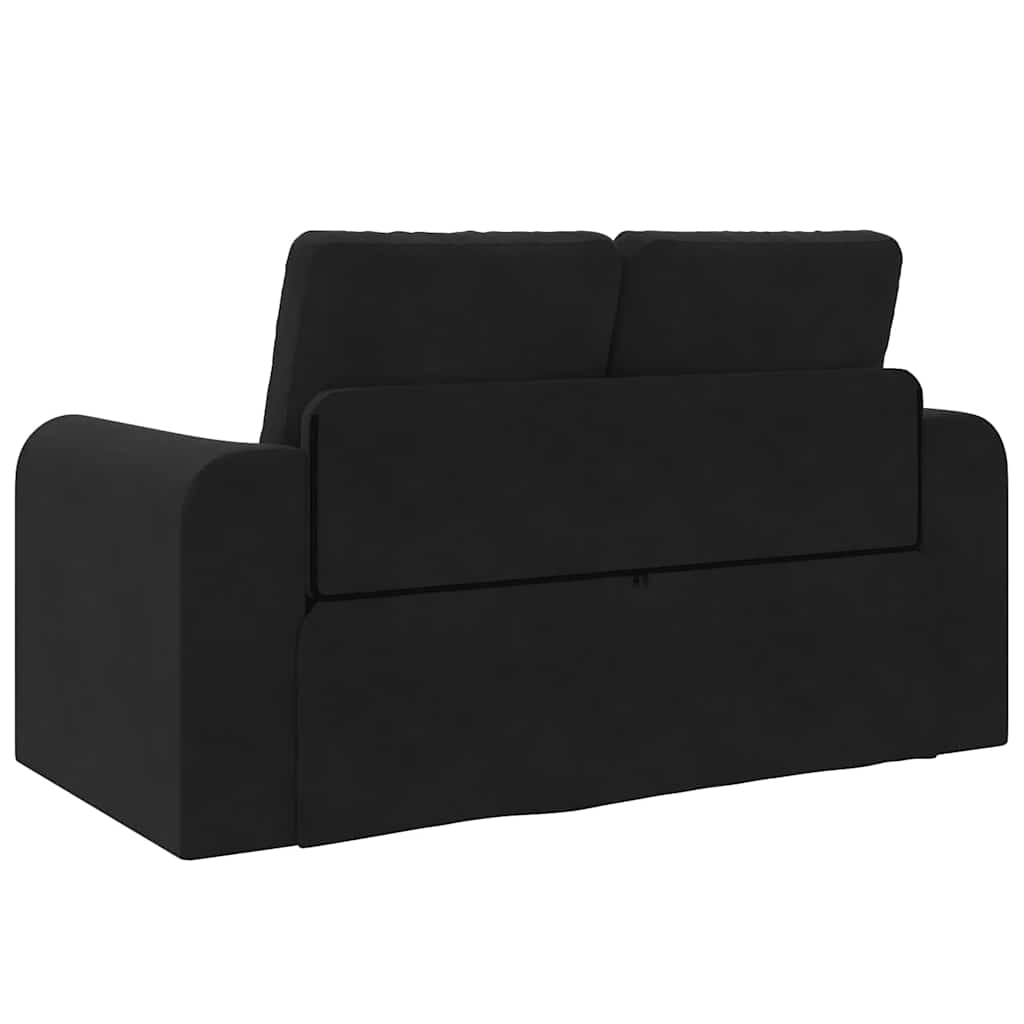 Canapé-Lit 60cm Noir Velours - XIOS