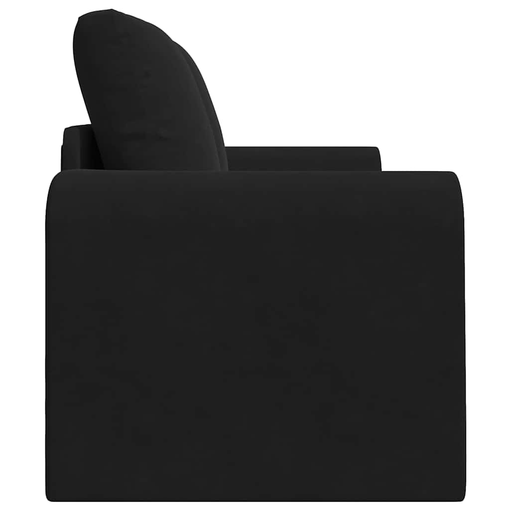 Canapé-Lit 60cm Noir Velours - XIOS