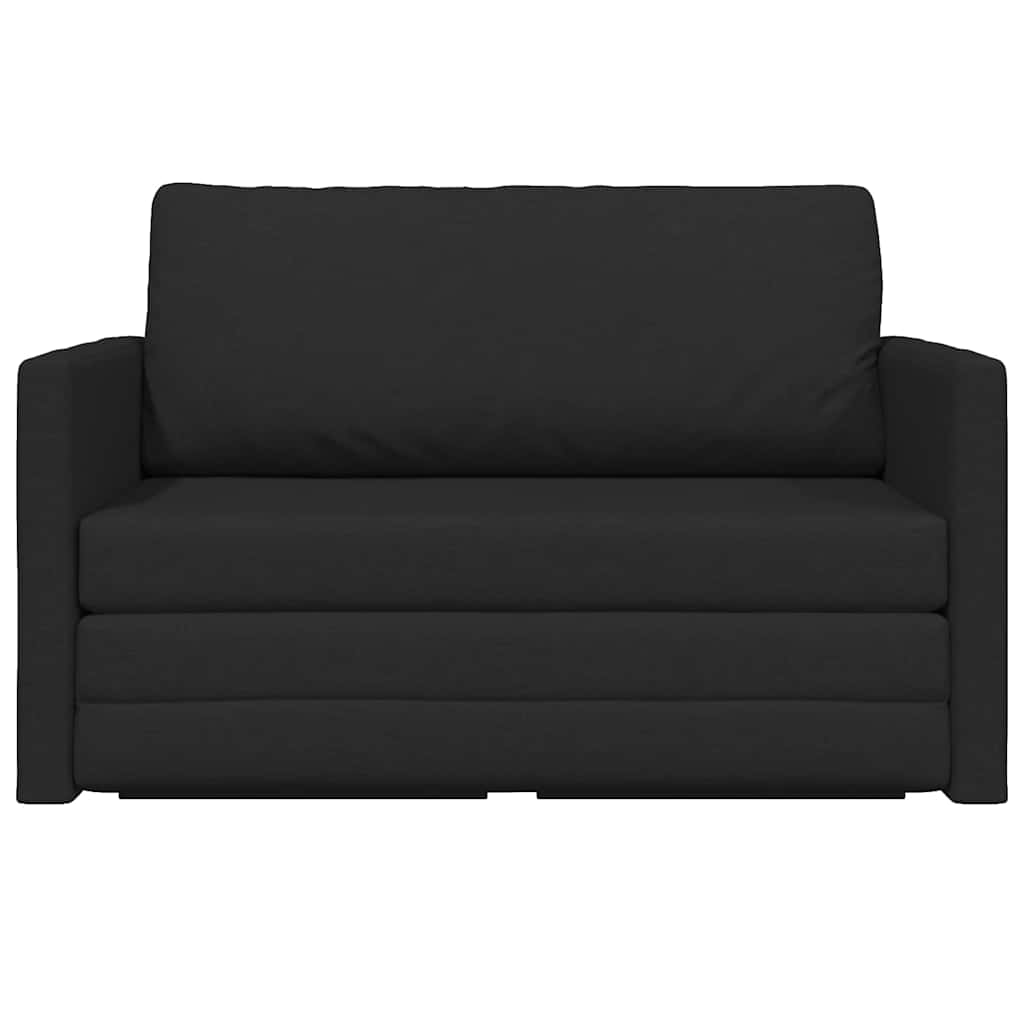Canapé-Lit 110cm Noir tissu - XIOS